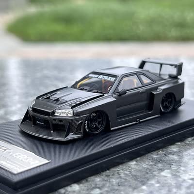 Amazon | Stance Hunters 1/64 ニッサン Skyline GT-R ER34 L BK